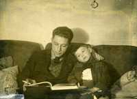 Отец и сын - Леонид (Израиль) Данилович и Леонид Леонидович